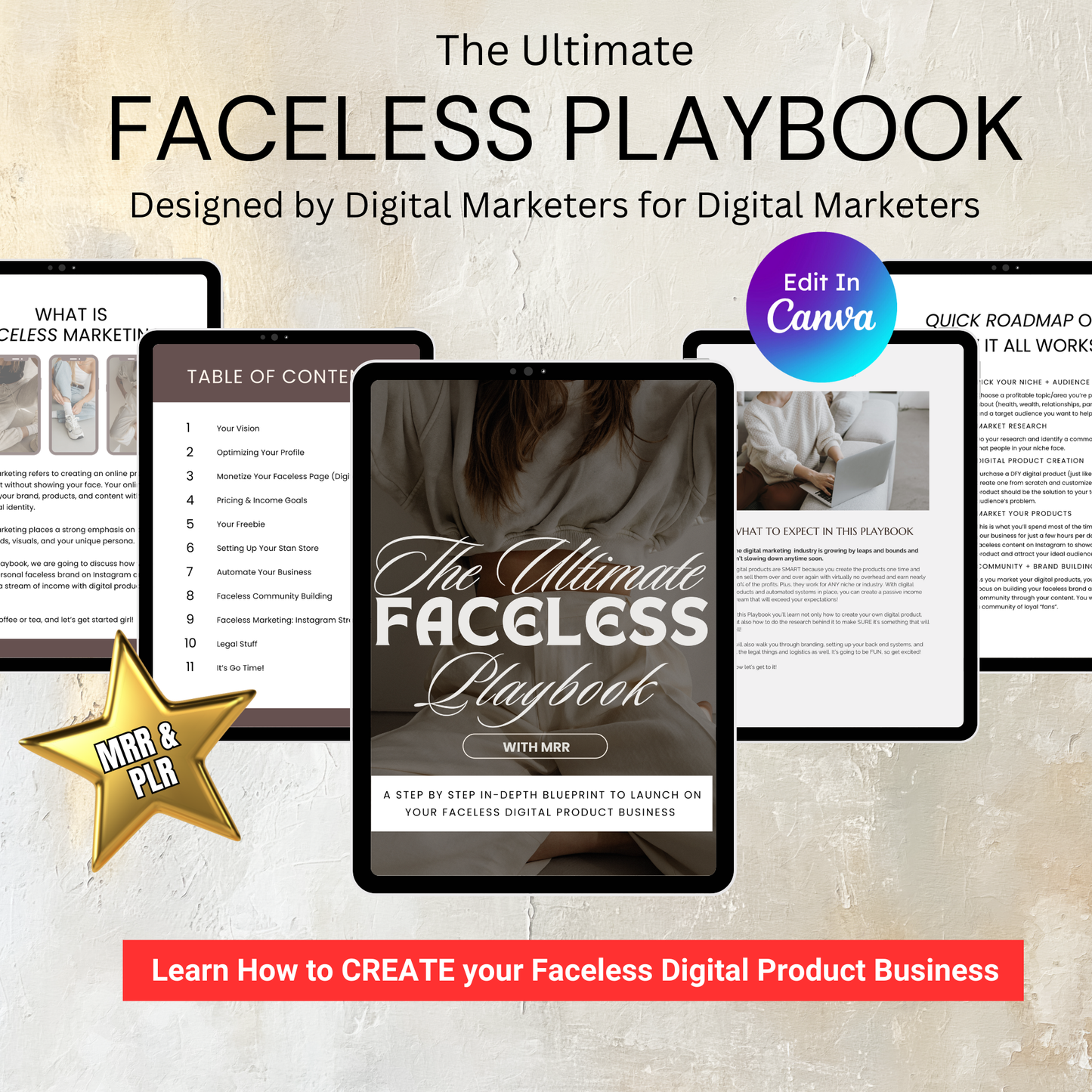 Faceless Digital Marketing Playbook