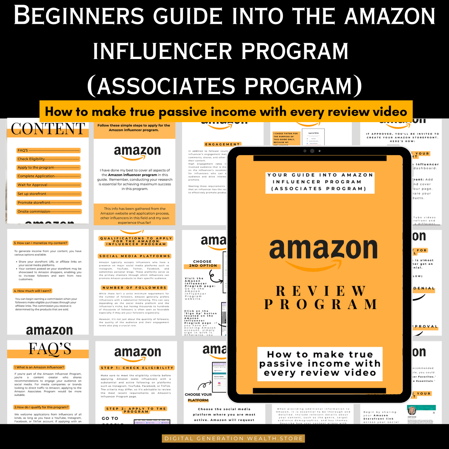 Amazon Video Review Program - A Crash Course to Earning an Income with Amazon