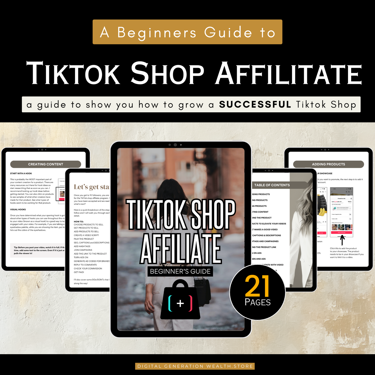 TikTok Shop Affiliate Program - A Beginners Guide