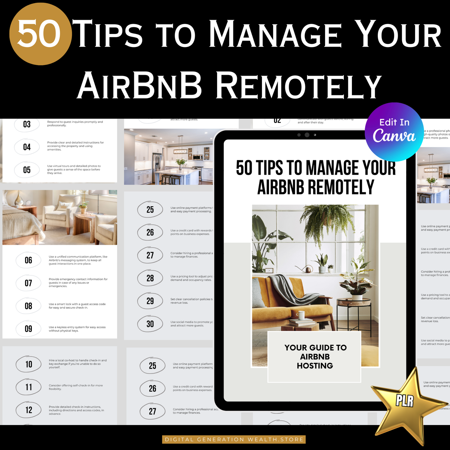 AirBnB Hosting Guide and Beginners Tools