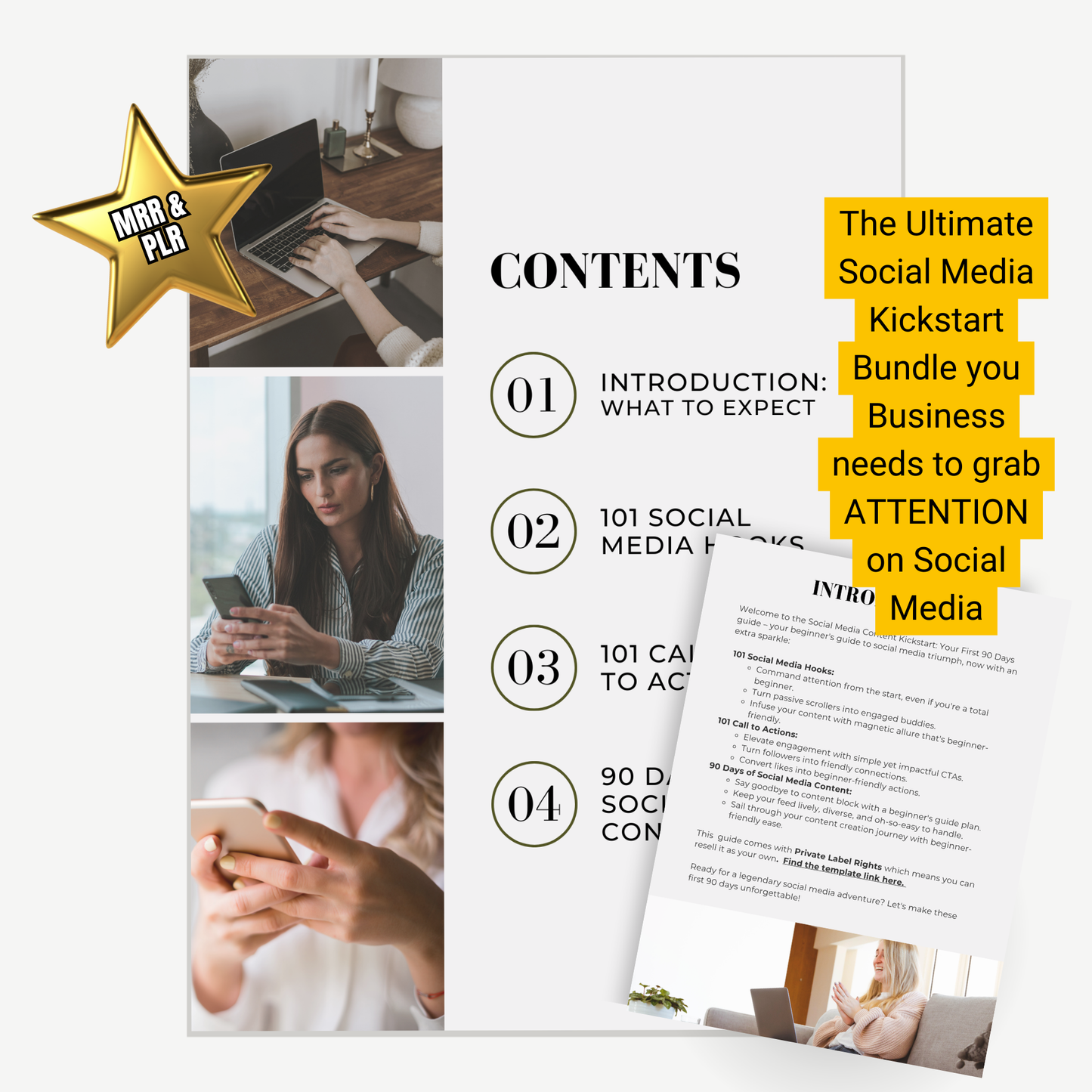 Social Media Content Kickstart - Your First 90 Days Done For You